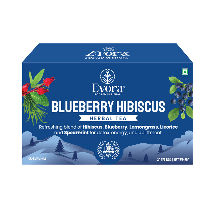 Blueberyy Hibiscus Tea